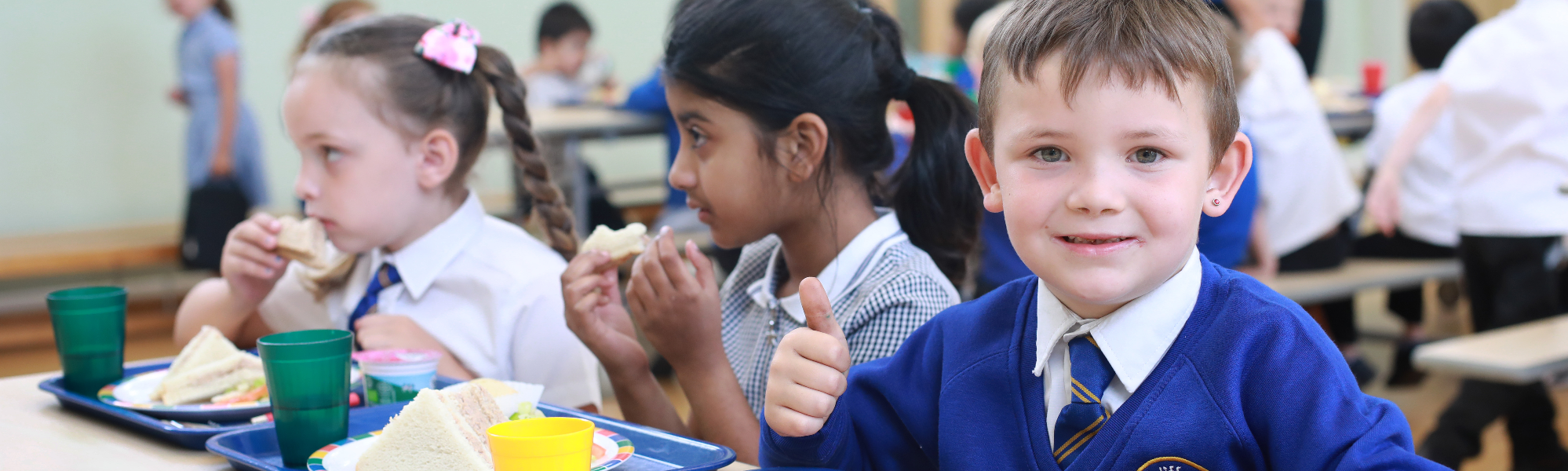 Pupils at Radcliffe Hall Primary School