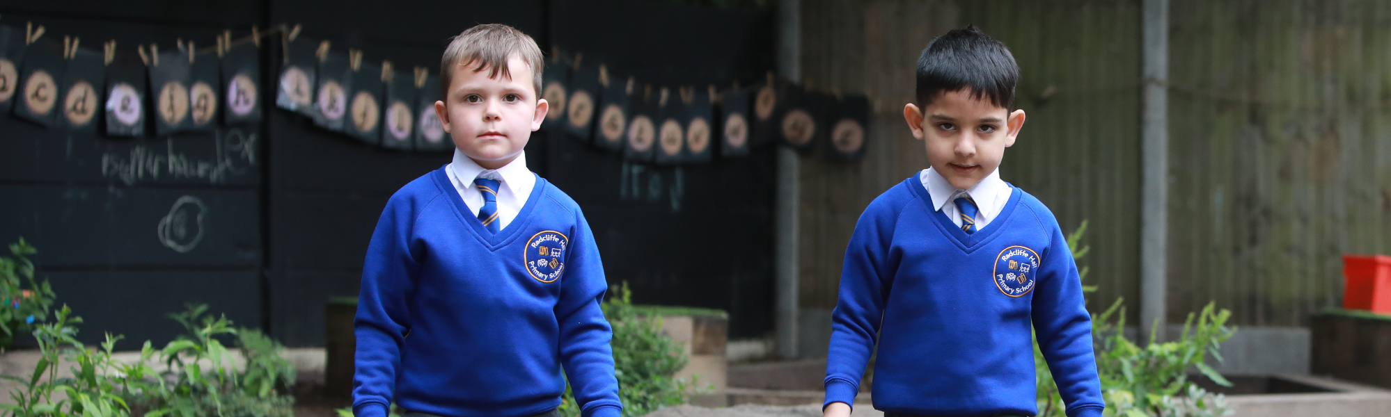 Pupils at Radcliffe Hall Primary School