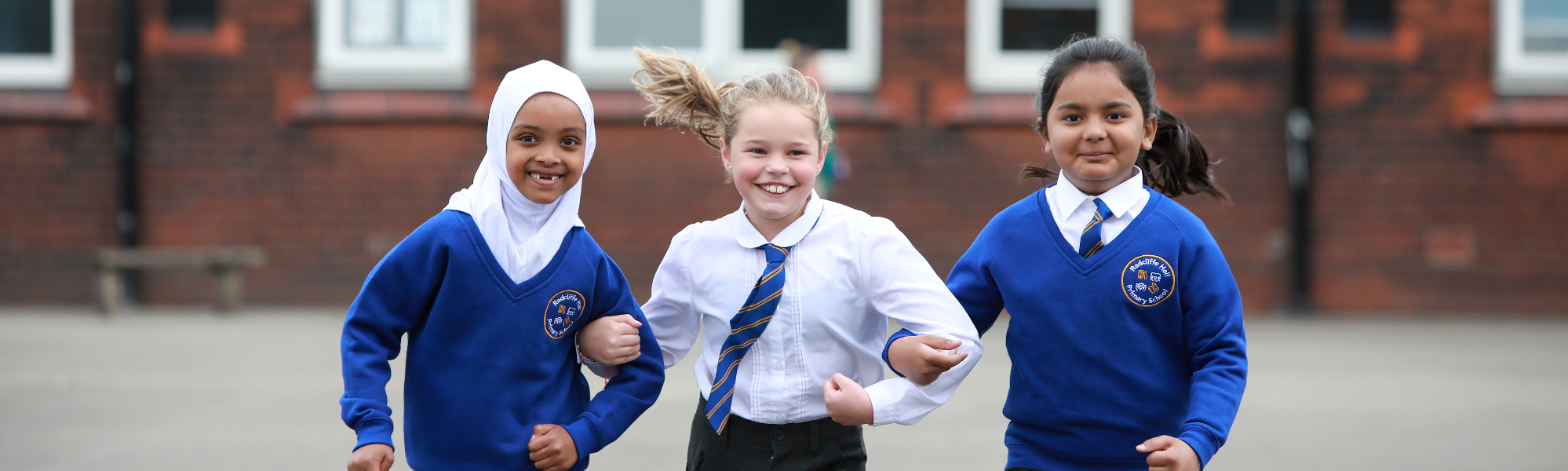 Pupils at Radcliffe Hall Primary School
