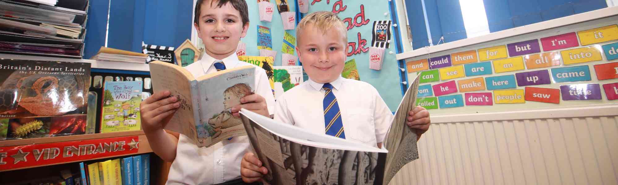 Pupils at Radcliffe Hall Primary School