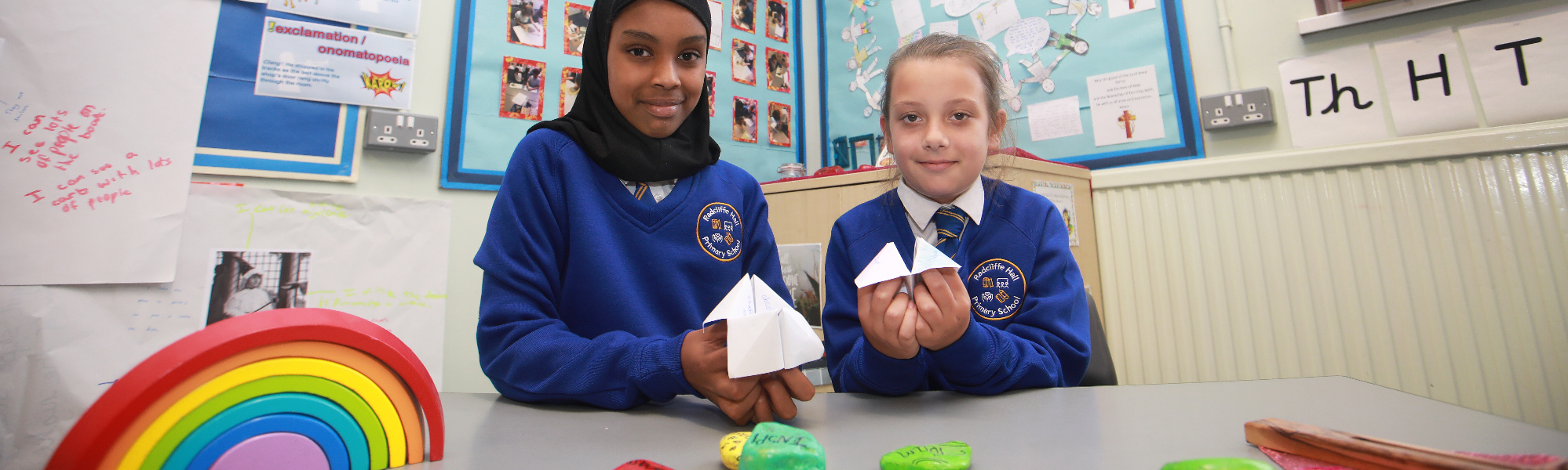 Radcliffe Hall Primary School pupils