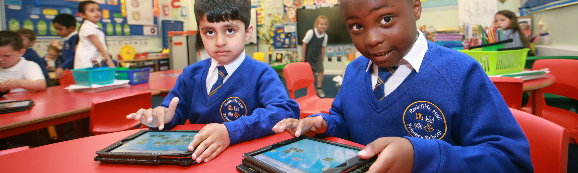 Radcliffe Hall Primary School pupils