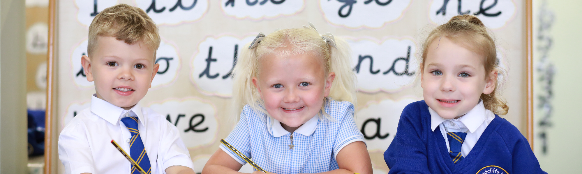 Pupils at Radcliffe Hall Primary School