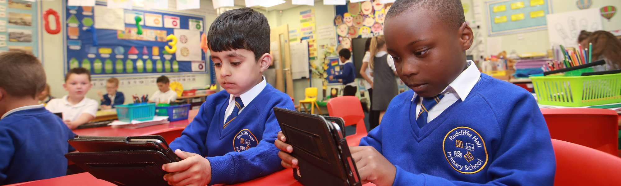 Radcliffe Hall Primary School pupils