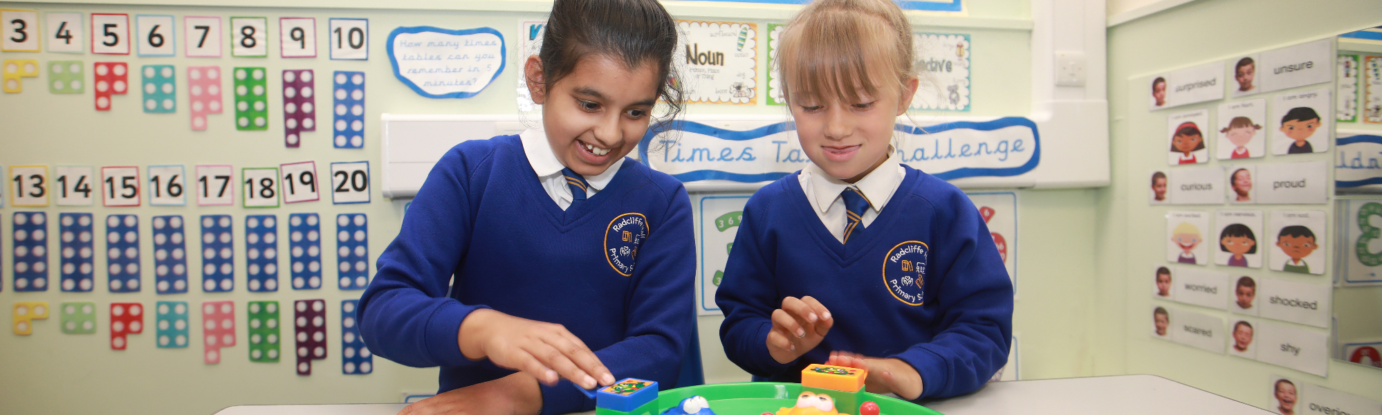 Pupils at Radcliffe Hall Primary School