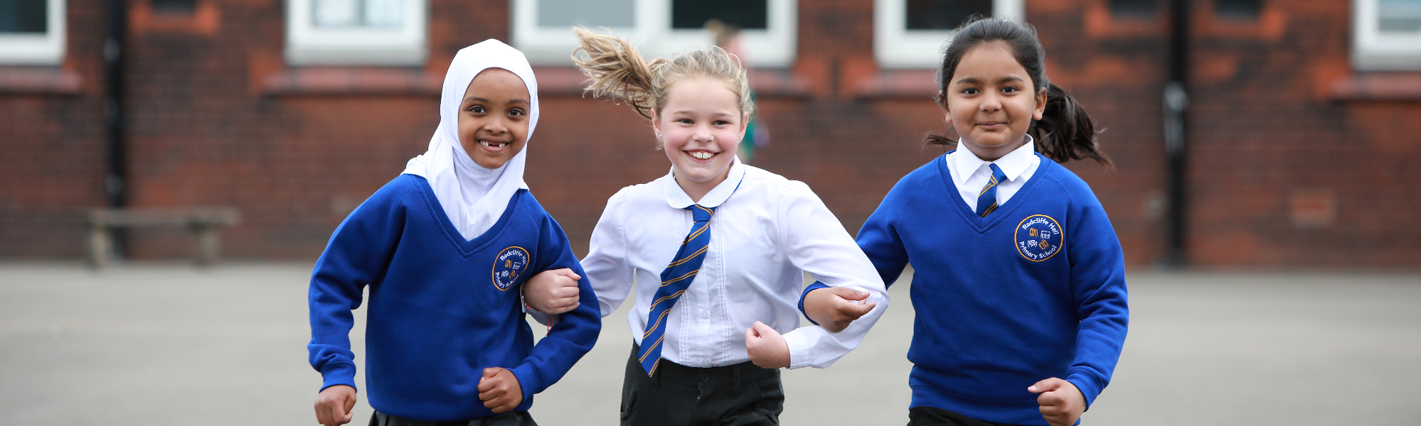 Pupils at Radcliffe Hall Primary School