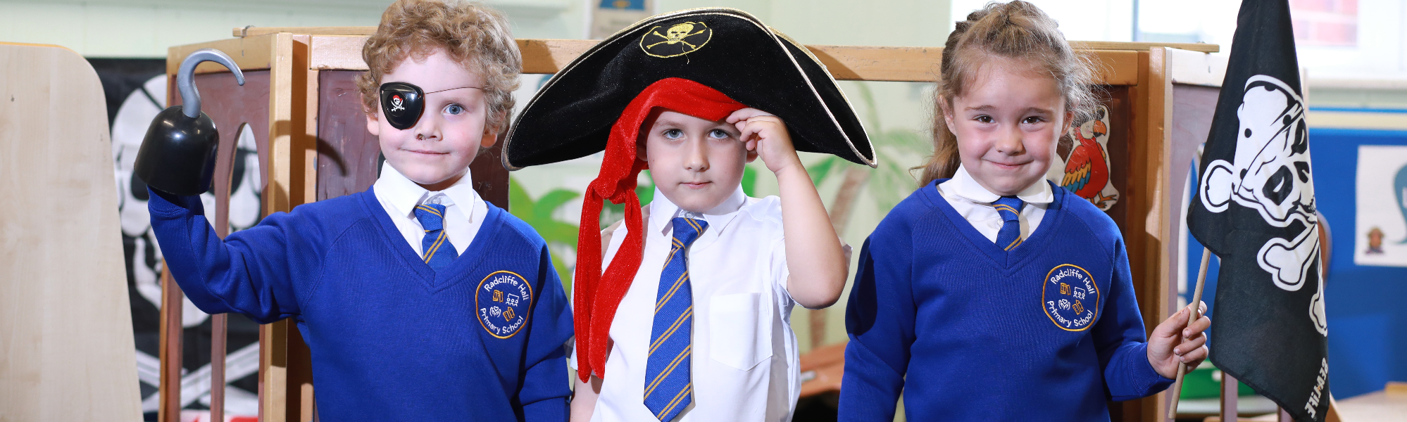 Pupils at Radcliffe Hall Primary School