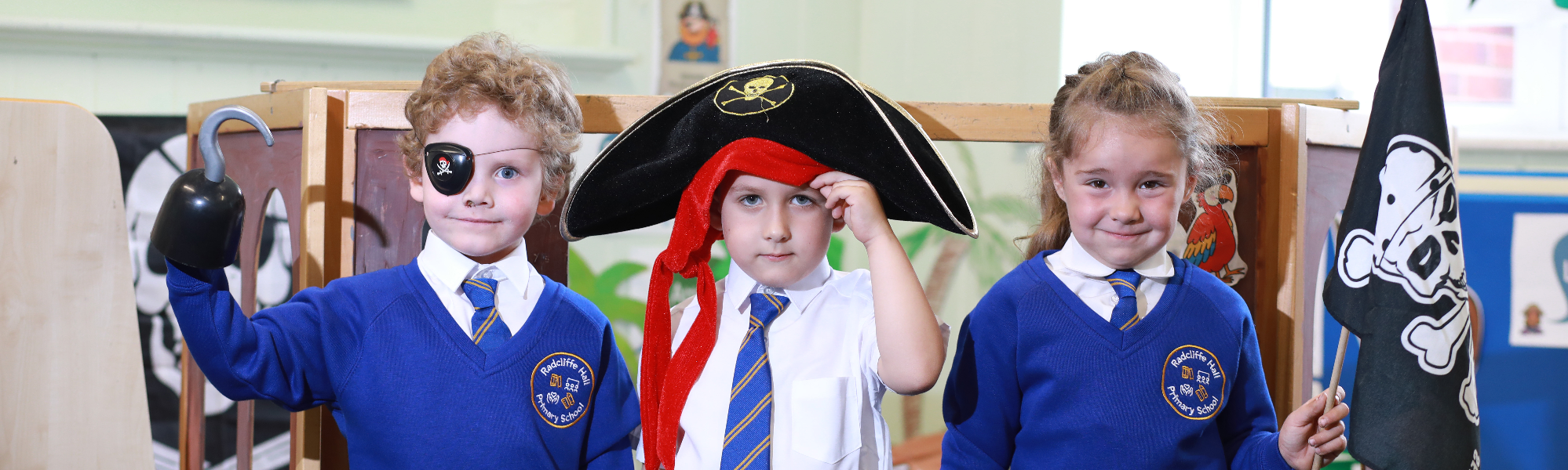 Pupils at Radcliffe Hall Primary School