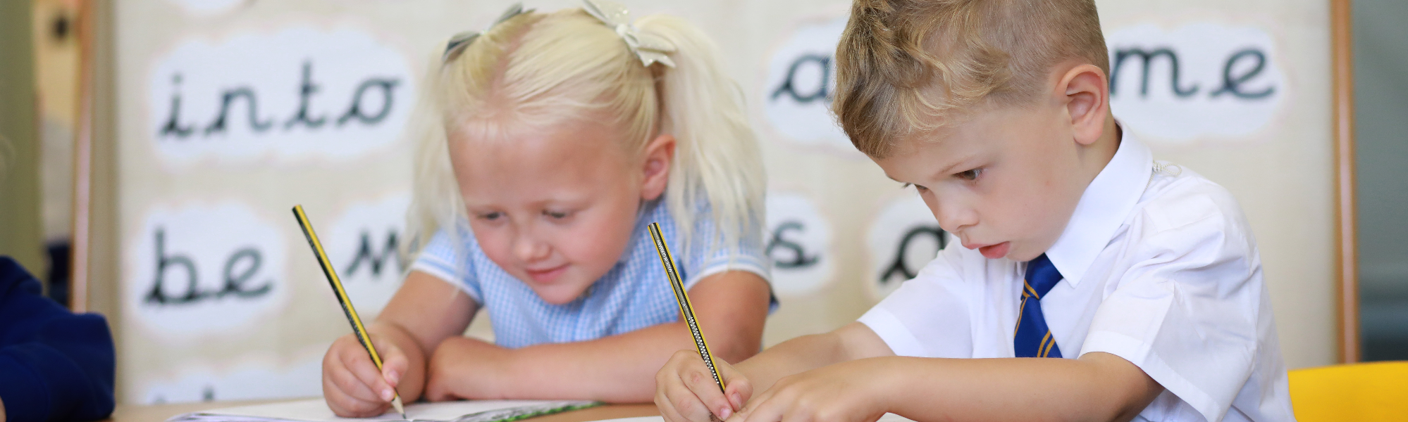 Pupils at Radcliffe Hall Primary School
